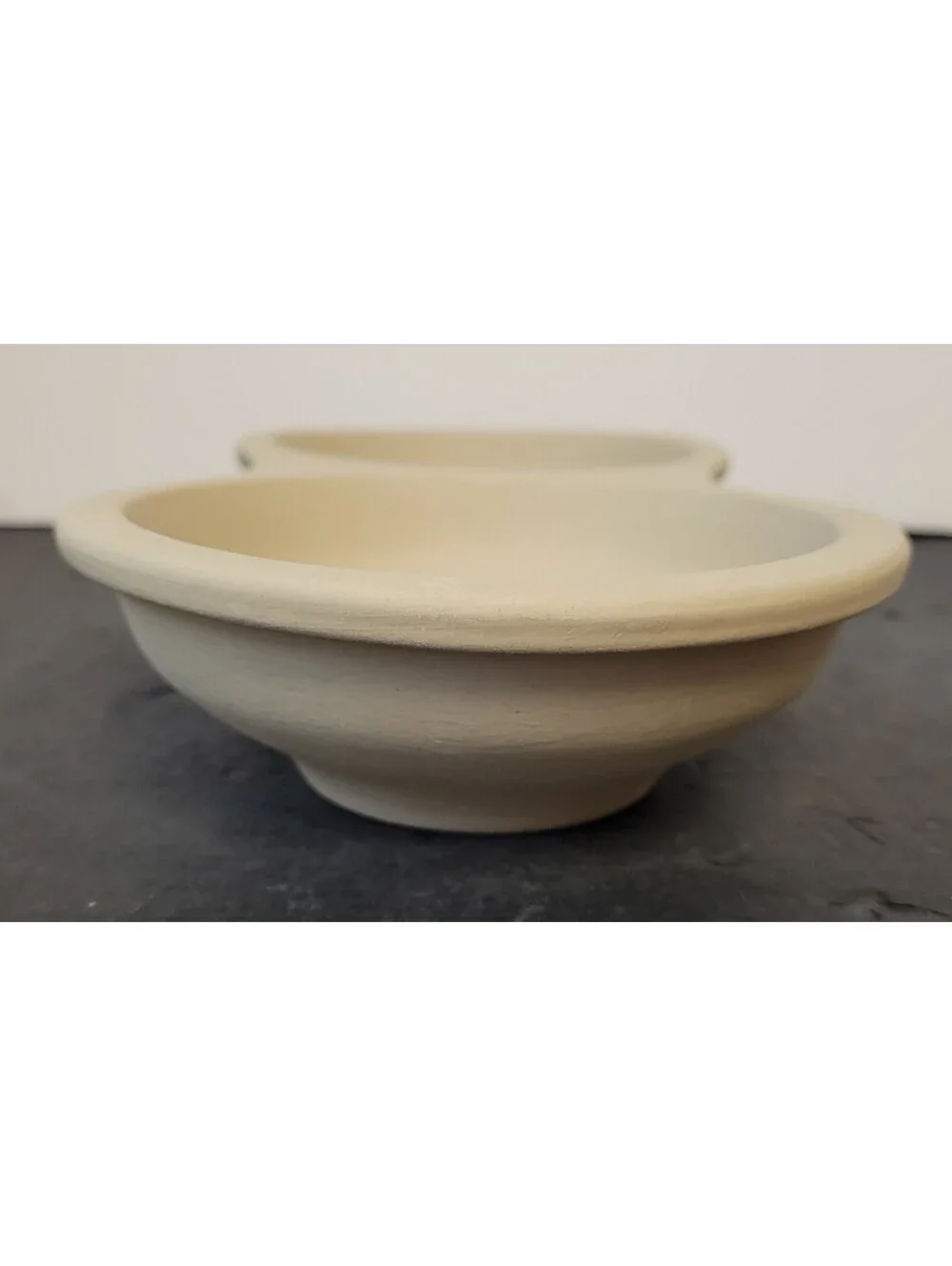 Pampered Chef Egg Cooker #1372 Stoneware Oven Microwave Double Dish